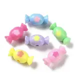 Two Tone Opaque Acrylic Beads