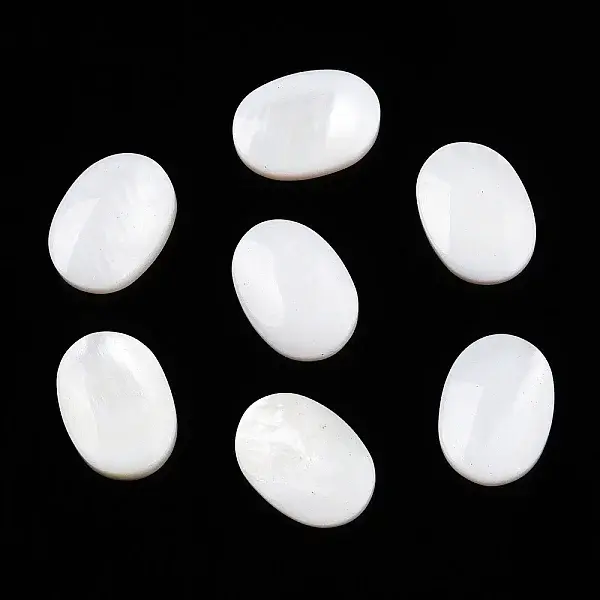 Natural Freshwater Shell Cabochons