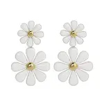 304 Stainless Steel Dangle Stud Earrings