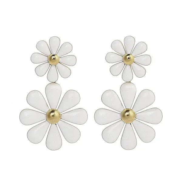 304 Stainless Steel Dangle Stud Earrings