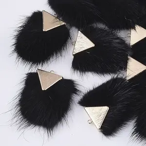 Faux Mink Fur Tassel Pendant Decorations