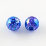 Transparent Crackle Acrylic Beads