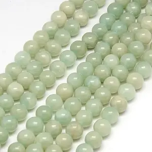 Natural Yellow Jade Beads Strands