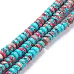 Synthetic Turquoise Beads Strands