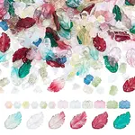 300Pcs 3 Style Glass Pendants