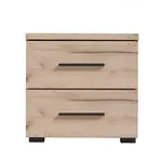 Noční stolek donnie - dub šedý