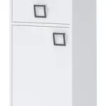 Nízká skříňka sloane - bílá