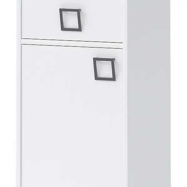 Nízká skříňka sloane - bílá