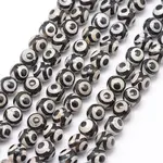 Tibetan Style 3-Eye dZi Beads