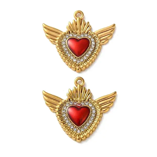 304 Stainless Steel Enamel Pendants