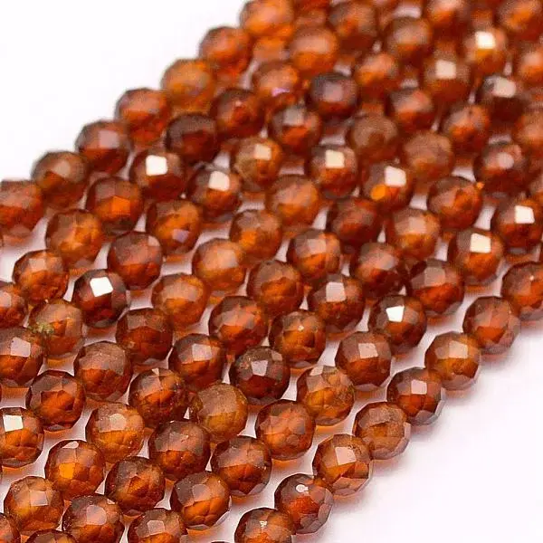 Natural Garnet Beads Strands