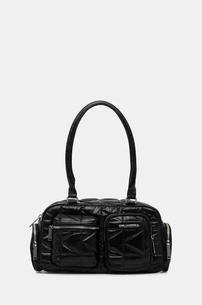 Kožená kabelka Karl Lagerfeld K/KUILT