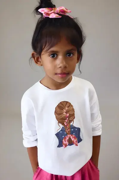 Dětské bavlněné tričko s dlouhým rukávem Mayoral