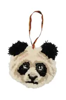 Nástěnná dekorace Doing Goods Plumpy Panda 19 x 16 x 2 cm