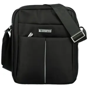 Pánská crossbody taška černá - Coveri Leyre