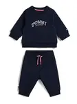 TOMMY HILFIGER Joggingová súprava  tmavomodrá / biela