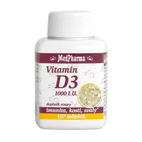 MEDPHARMA Vitamin D3 1000 I.U. 107 tobolek