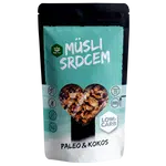 TOPNATUR Müsli srdcem Paleo & Kokos Low Carb 350 g