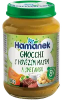HAMÁNEK Gnocchi s hovězím masem ve smetanové omáčce 190 g