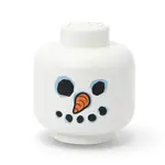 LEGO úložná hlava (velikost S) - sněhulák