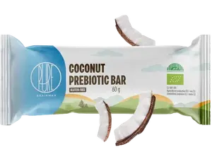 BRAINMAX PURE Pure Coconut Prebiotic Bar, prebiotická tyčinka, Kokos 60 g