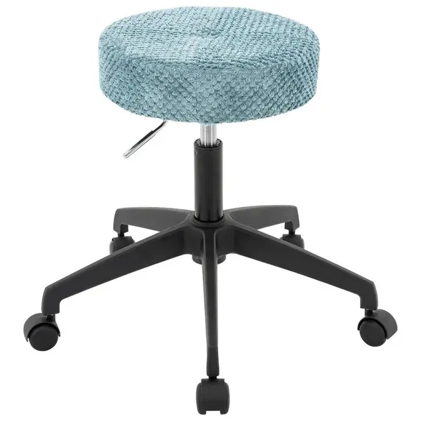 Carryhome KANCELÁŘSKÁ STOLIČKA buklé modrá, černá