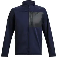 Under Armour SHIELD HOODED JACKET Pánska bunda, tmavo modrá, veľkosť M