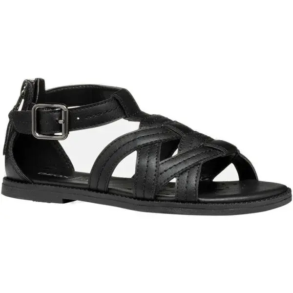 Geox J SANDAL KARLY Dívčí sandály, černá, velikost