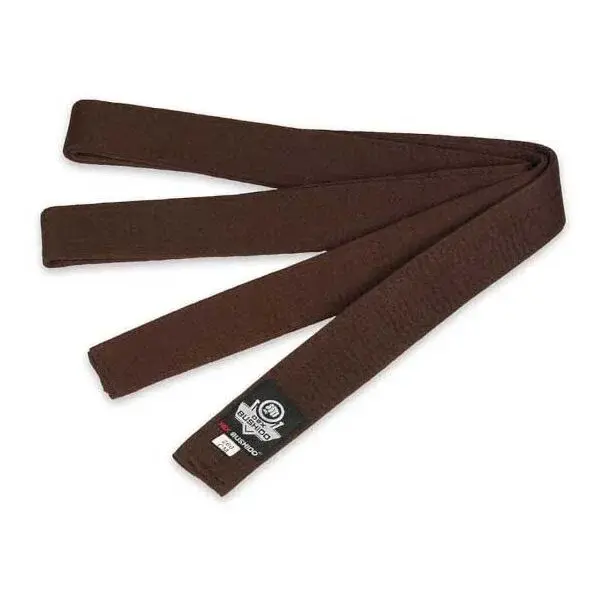 BUSHIDO DBX OBI Pás ke kimonu, hnědá, velikost