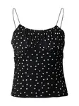 ABOUT YOU Top 'Linda'  čierna / biela