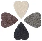Timber Tones Felt Tones Heart Mixed 4-Pack