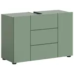 MID.YOU SKŘÍŇKA POD UMYVADLO, zelená, zelená, 82/56/34 cm