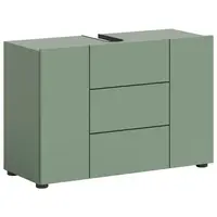 MID.YOU SKŘÍŇKA POD UMYVADLO, zelená, zelená, 82/56/34 cm