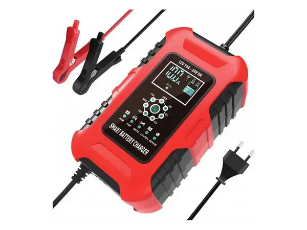 Nabíječka akumulátorů CARSPA CFG12/24-10 LiFePO4,PB (12V10A-24V5A) - rozbaleno - pomačkaný obal