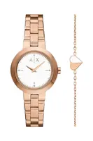 Hodinky a náramek Armani Exchange