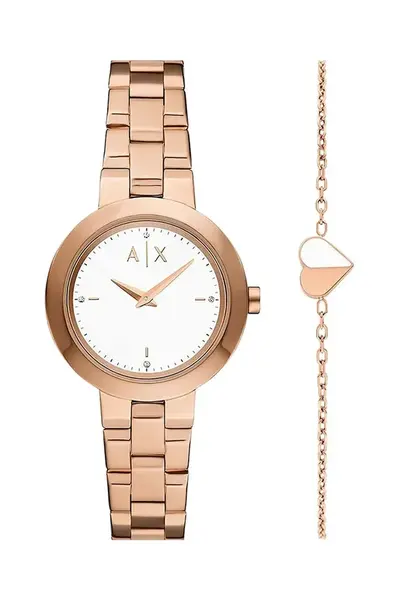 Hodinky a náramek Armani Exchange