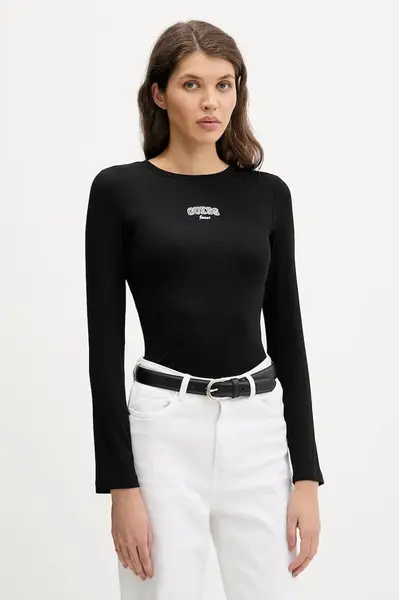 Tričko s dlouhým rukávem Guess Jeans