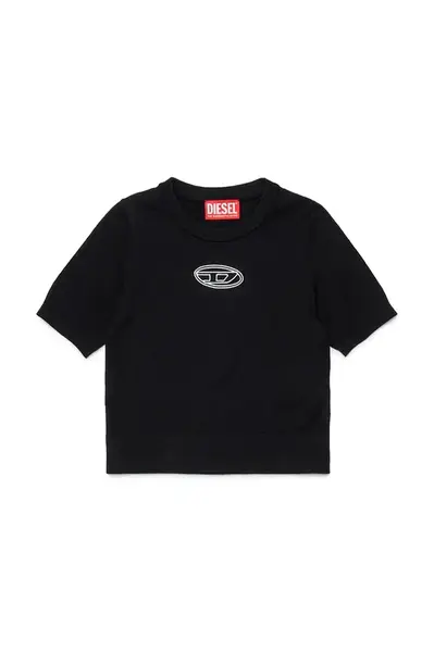 Detské bavlnené tričko Diesel KMARIGA KNITWEAR