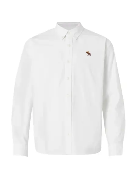 Abercrombie & Fitch Košeľa  biela