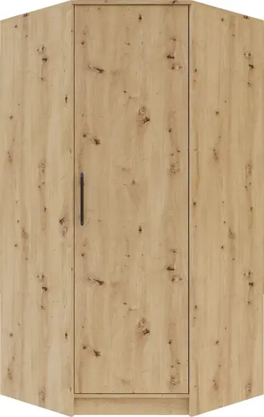 Rohová šatní skříň Smart SR4 Barva korpusu + barva dveří: Dub artisan