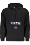 NORWAY 1963 BLACK MEN'S ZIP-UP SWEATSHIRT