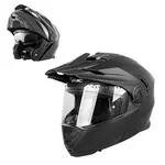 Výklopná enduro přilba W-TEC Biscaia P/J béžová matná XL (61-62)