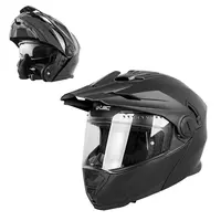 Výklopná enduro přilba W-TEC Biscaia P/J béžová matná XL (61-62)