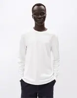 Tričko Armedangels Jaames Longsleeve 188 white