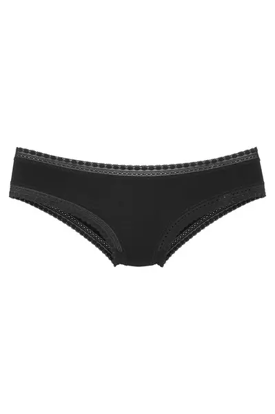 LASCANA Nohavičky  čierna