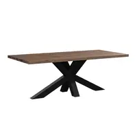 Ambia Garden ZAHRADNÍ STŮL, dřevo, kov, 220/76/100 cm