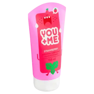 YOU ME Strawberry lubrikant se šťavnatým jahodovým aroma 150 ml