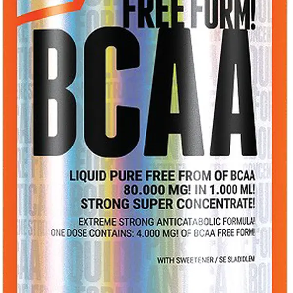 EXTRIFIT BCAA 80000 Liquid meruňka 1000 ml