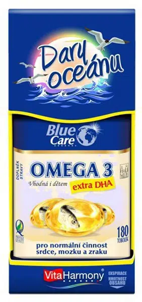 VITAHARMONY Omega 3 extra DHA 180 tobolek