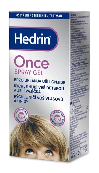 HEDRIN ONCE Spray Gel 100 ml